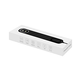 Светодиодный светильник AquaLighter Pico Soft для квадратного аквариума до 10л круглого - до 30л 6500К Черный