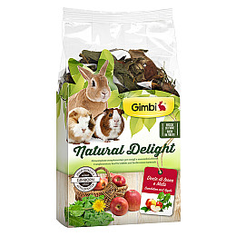 Травяной микс GimBi Natural Delight одуванчик и яблоки 100 г