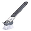 Щетка для чистки посуды универсальная Decontamination Wok Brush серая