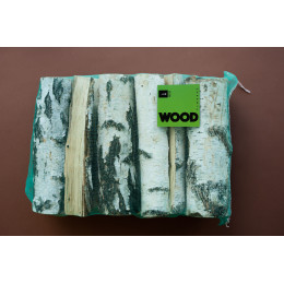 Дрова для камина сетка ТМ Pen'ok Береза 30 дм.куб.