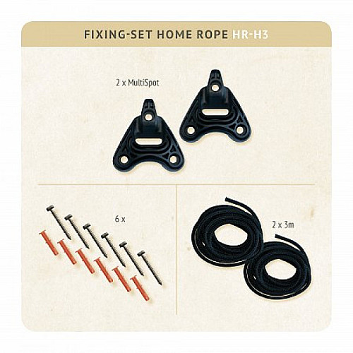 Кріплення для гамаків La Siesta Home Rope HR-H3 (1026-HR-H3)
