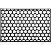 Резиновый коврик Plast Сота 60х40 см Черный (SK000149)