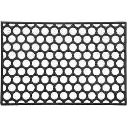Резиновый коврик Plast Сота HARD 90х60 см Черный (SK000150)