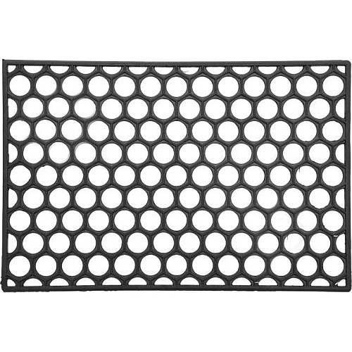 Резиновый коврик Plast Сота HARD 90х60 см Черный (SK000150)