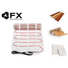 Теплый пол под плитку электрический 12м2 (24мп) 1800 ват Felix FX mat