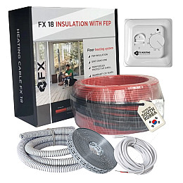 Комплект теплый пол электрический 1-1,2м2(10мп) 180 ват Felix FX18 Premium