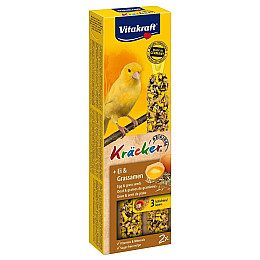 Корм для канареек Vitakraft Крекер для канареек яичный 2 шт (4008239212658)