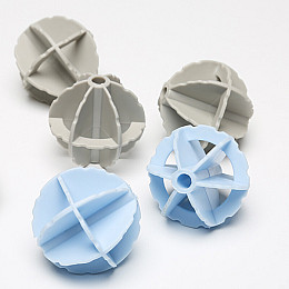 Шарики для стирки IwConcept Laundry-Ball Turbo - 8 шт Разноцветные