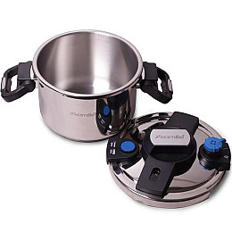 Скороварка Kamille 6л з нержавіючої сталі Ø22 KM-5830 (SK000781)