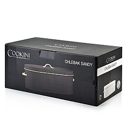 Хлебница металлическая Flora Sandy Black (35593) (SK000933)