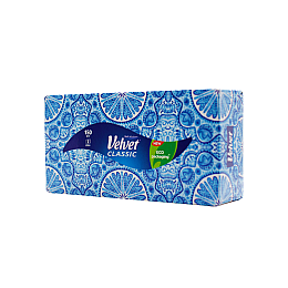 Салфетки в коробке Velvet Classic двухслойные 150 шт