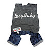Костюм для собак Pipitao Dogbaby S Серый (8832-33846)