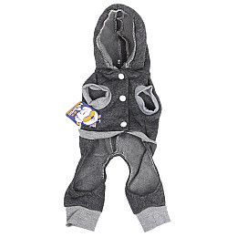 Костюм для собак Hawoo 657701 S Серый (8834-33844)