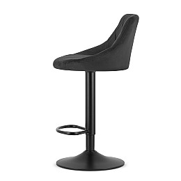 Барный стул LEOBERT KAST Black (Aksamit)