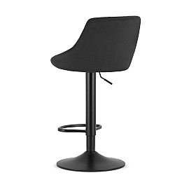 Барный стул LEOBERT KAST Black (Aksamit)