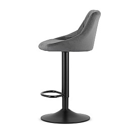 Барный стул LEOBERT KAST Grey (Aksamit)