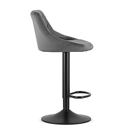 Барный стул LEOBERT KAST Grey (Aksamit)
