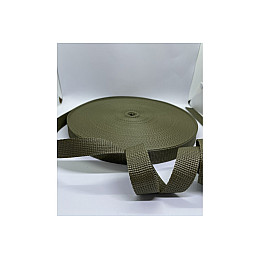 Стропа лента ременная Студия Комфорта полиамид нейлон 25мм хаки (1м)