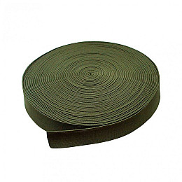 Резинка текстильная усиленная Студия Комфорта 25мм Хаки (1м)
