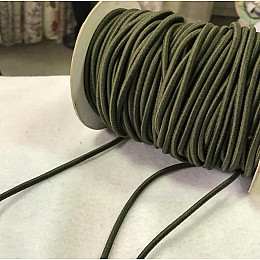 Эластичный шнур резинка усиленный Студия Комфорта 3мм Хаки (1м)