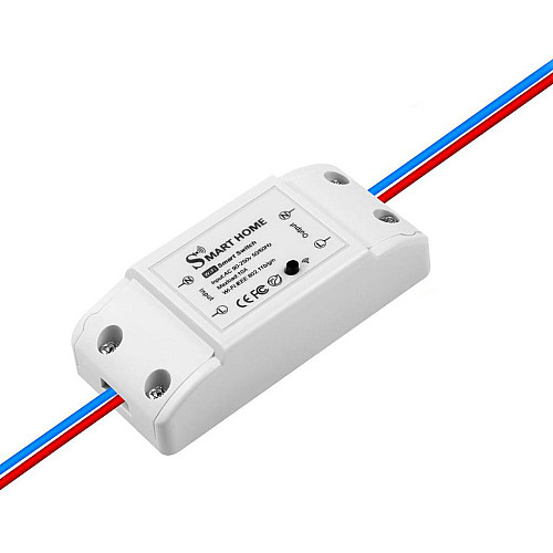 Умный беспроводной включатель RIAS Smart Home 220V 10A/2200W White (3_00706)