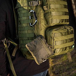 Накидка от дождя на рюкзак 60л M-Tac Rain Cover LARGE OLIVE