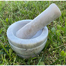 Ступка з маточкою кам'яна A-Plus 0540