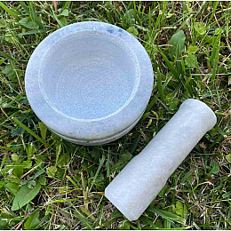 Ступка з маточкою кам'яна A-Plus 0540