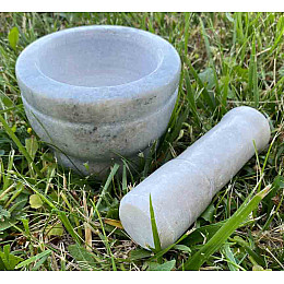 Ступка з маточкою кам'яна A-Plus 0540