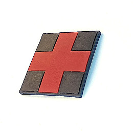 Шеврон (патч) на липучке Luxyart Мед 4,5 см (DB-010)