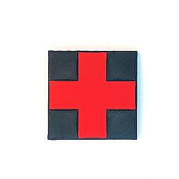Шеврон (патч) на липучці Luxyart Мед 4,5 см (DB-010)
