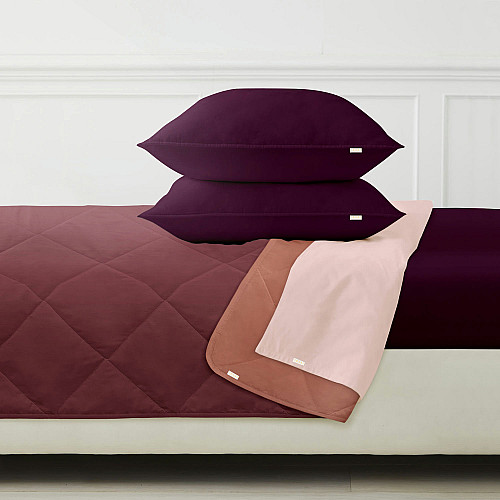 Покривало 105х140 BLUEBERRY QUILT Cosas сливовий