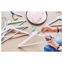 Тремпеля плечики IKEA BUMERANG 43 см 8 шт Белые (702.385.41)