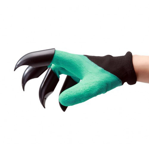 Садові рукавички з пластиковими наконечниками Garden gloves 119-8617936