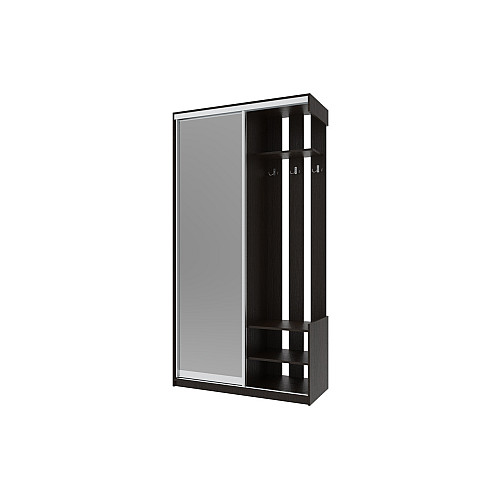 Прихожая City One Door Doros Венге 1 Зеркало 110х45х210 (44900084)