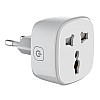 Розетка розумна Wi-Fi LDNIO SCW1050 2500W 10A White