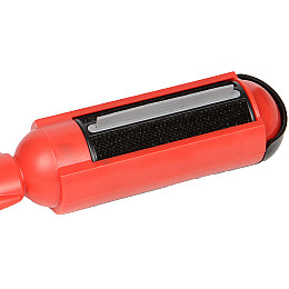 Щітка ролик для прибирання видалення шерсті тварин Lesko CWG45 248 мм Червоний (10800-60818)