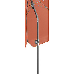 Великий пляжний парасолька з тефлоновим покриттям 180 см Livarno Теракотовий (100343334 terracotta)