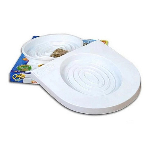 Накладка на унітаз для котів Citi Kitty Cat Toilet Training 8631 White