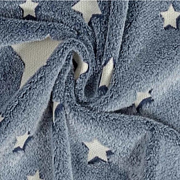 Плед дитячий світиться в темряві RIAS 160х125 см Grey (3_02806)