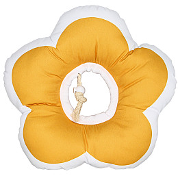 М'який комір-подушка для кішок Taotaopets 04A9904 L 2-12 см Жовтий (11033-62407)