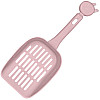 Совок для уборки за собакой кошкой Taotaopets 052204 Pink лопатка