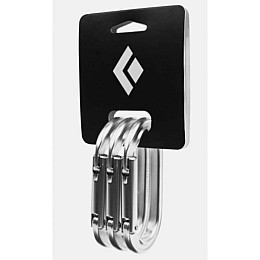 Набор карабинов Black Diamond Oval Keylock 3 Pack Polished (1033-BD 381099.POLS)