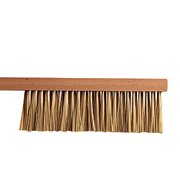 Щетка пасечная Lesko FS-007 с искусственной щетиной и деревянной ручкой 2 ряда