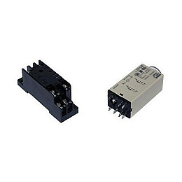 Реле часу на дин рейку таймер H3Y-2 0-30с 220В 5А Omron