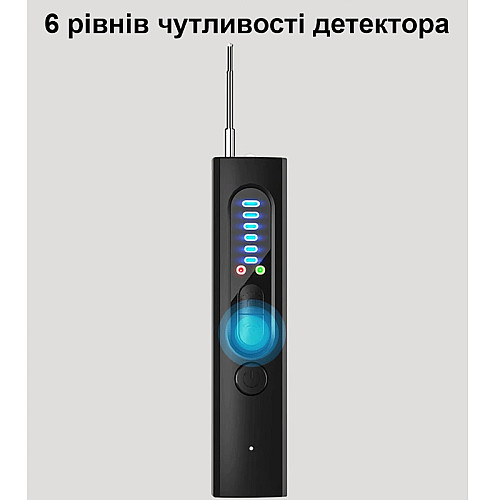 Детектор жучков скрытых камер и магнитов - антижучок 3 в 1 с фонариком Nectronix X13 (100967)