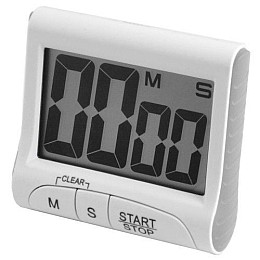 Таймер кухонний з дисплеєм Lux Electronic Timer D-016 Білий