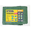 Тент двусторонний MASTERTOOL 10х12 м 130 г/м² Khaki and silver (89-1012)
