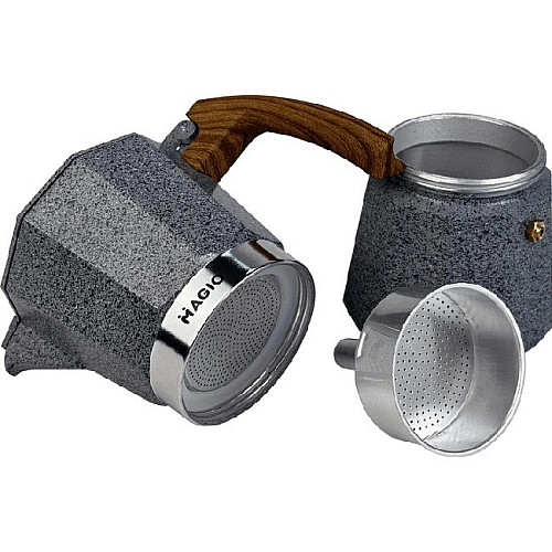 Кавоварка гейзерна 150 мл MAGIO MG-1010 Grey