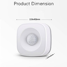 Умный беспроводной датчик движения Tuya Wi Fi  - 1163359